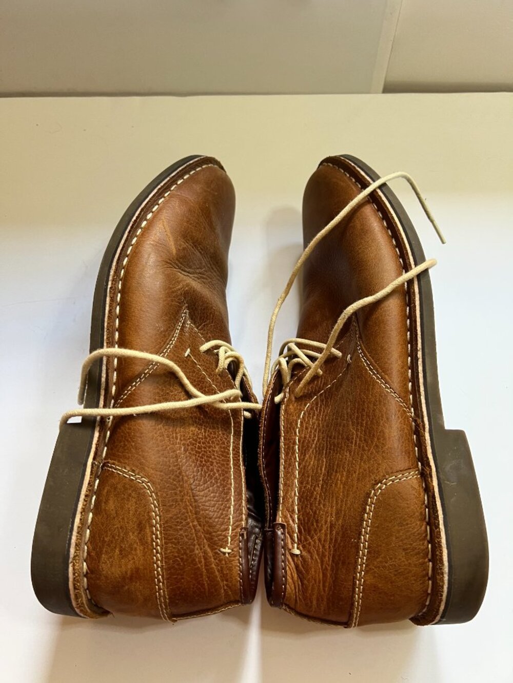 Men's Kenneth Cole Desert Wind Leather Chukka Boots  M 11M - Picture 3 of 6